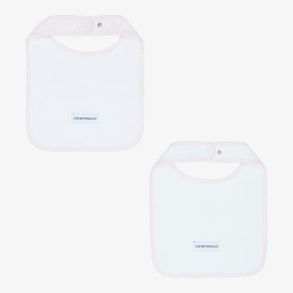 2 Pack Logo Bib - Pink