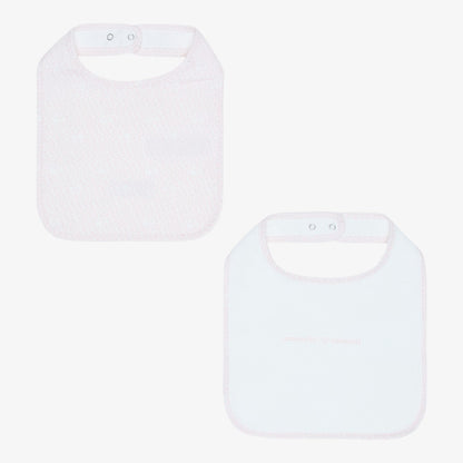 2 Pack Logo Bib - Pink