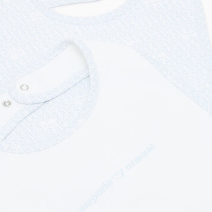 2 Pack Logo Bib - Blue