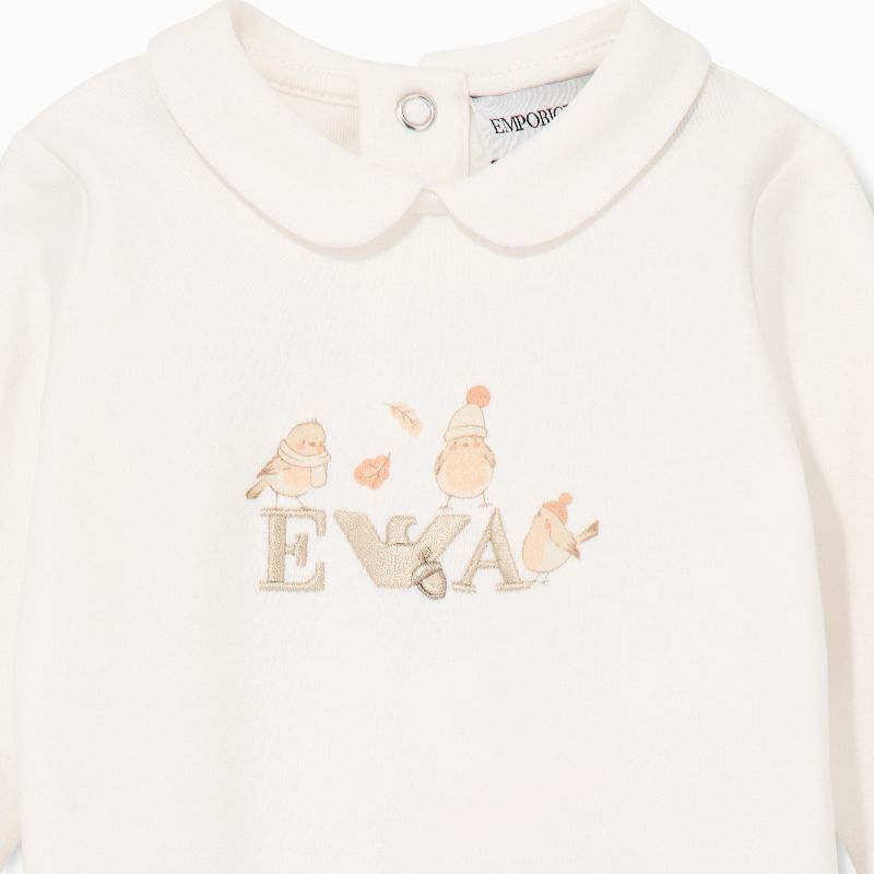 EA Bird Footie - White