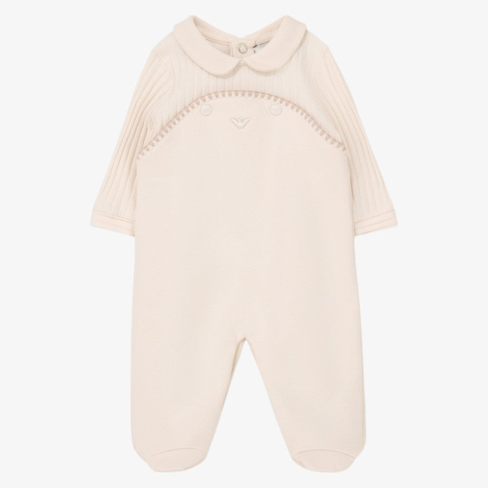 Collar Footie - Sand