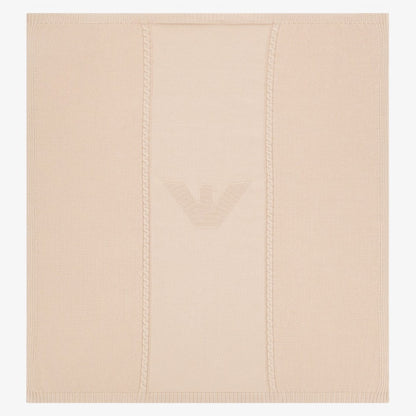 Knit Blanket - Almond