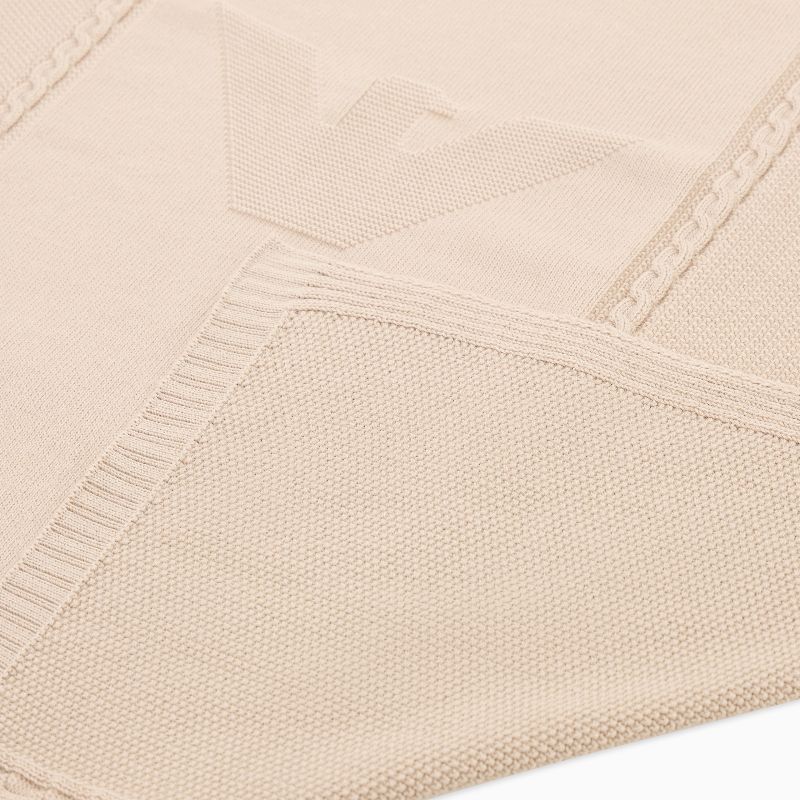 Knit Blanket - Almond