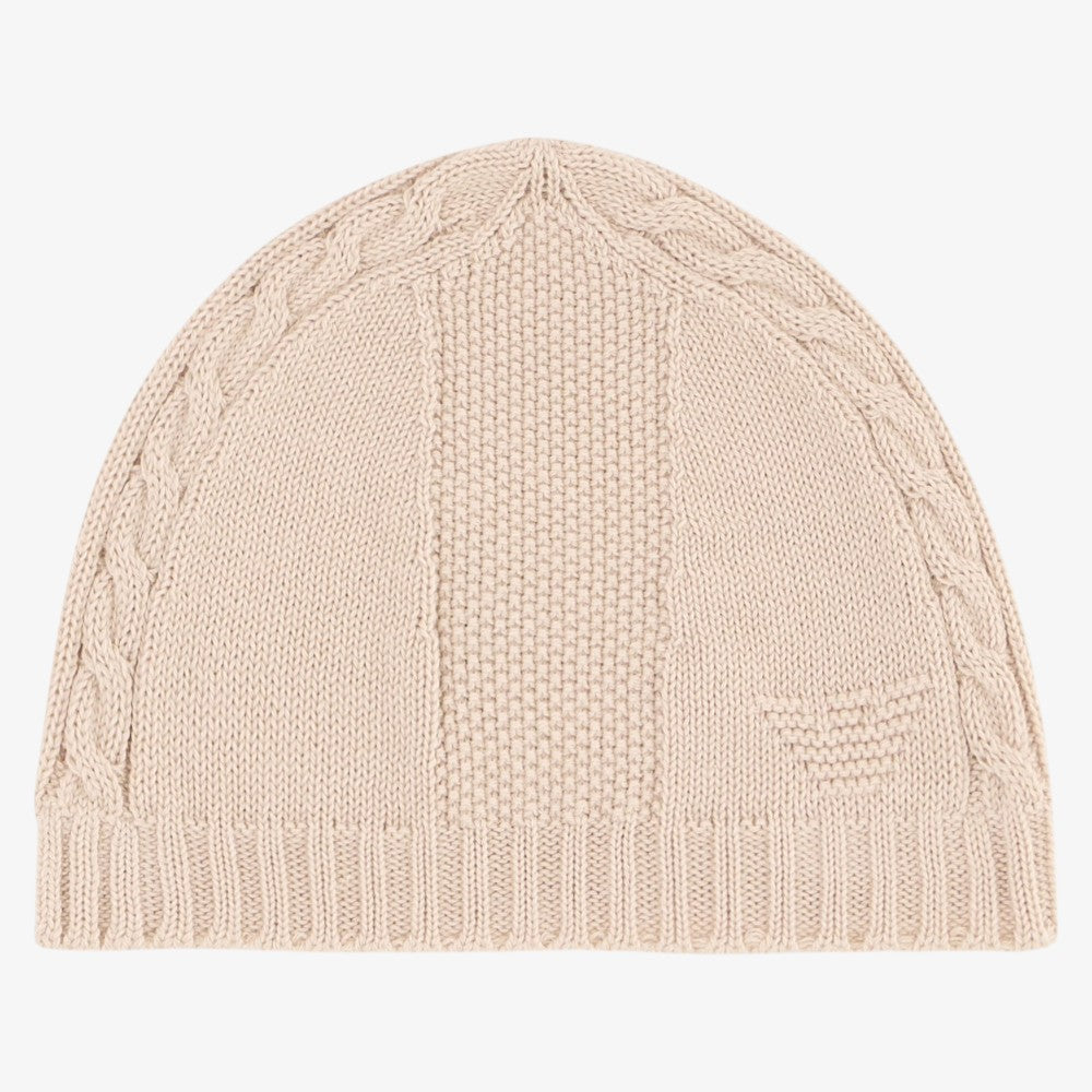 Knit Hat - Almond