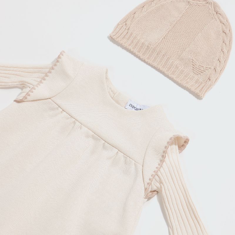 Knit Hat - Almond