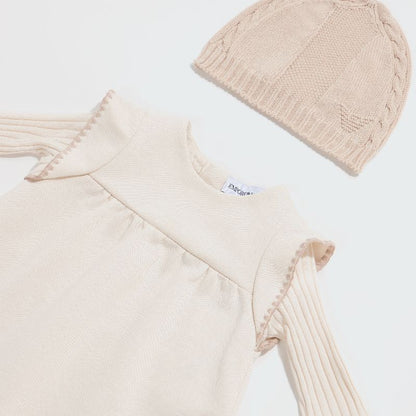 Knit Hat - Almond