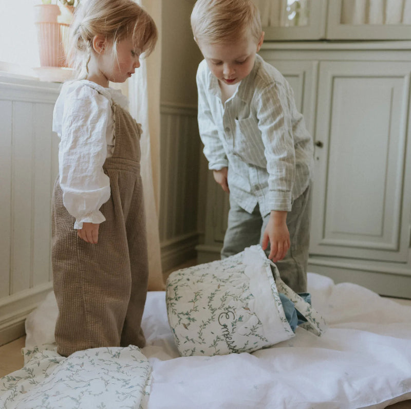 Baby Duvet Cover - Embrd Star