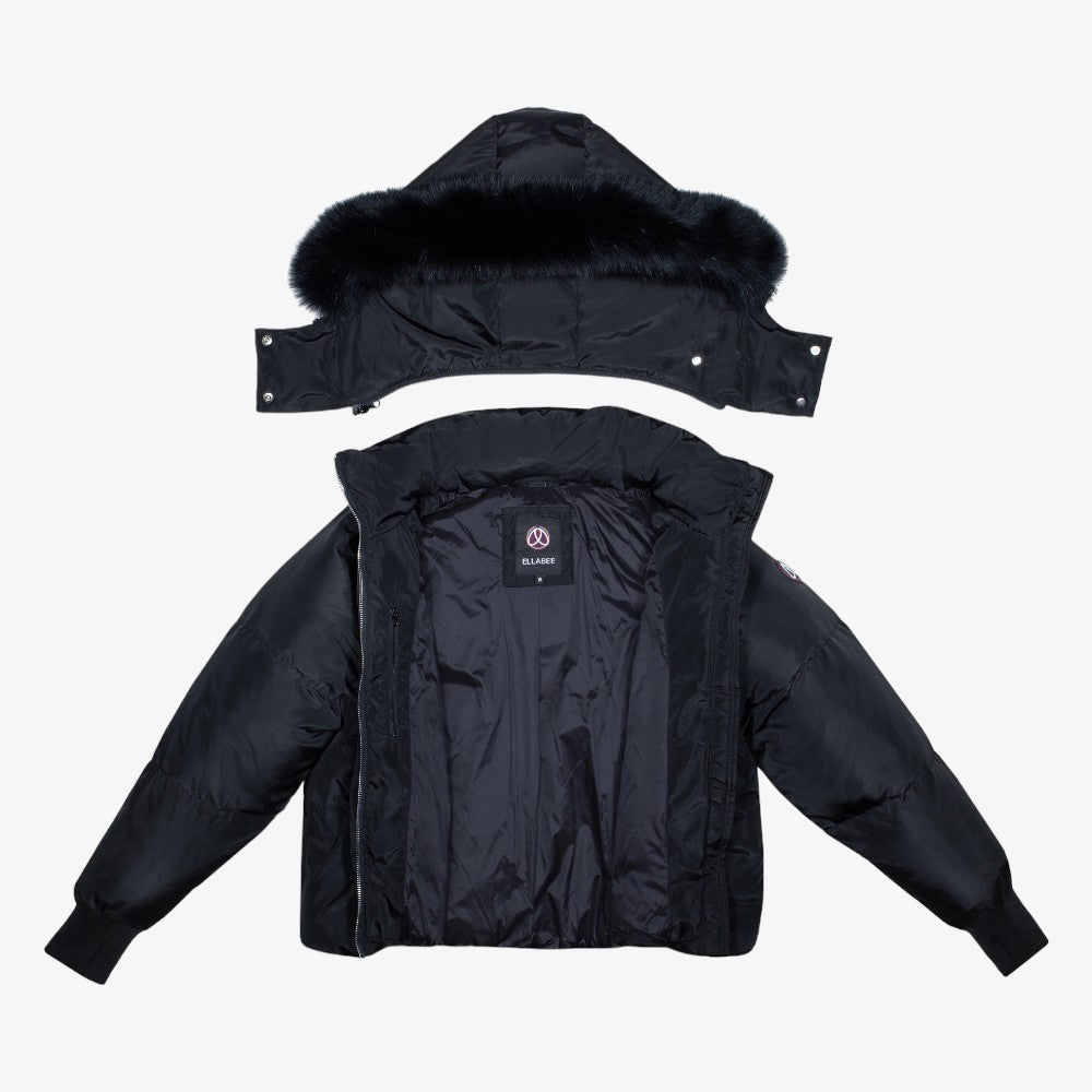 Puffer Coat - Black