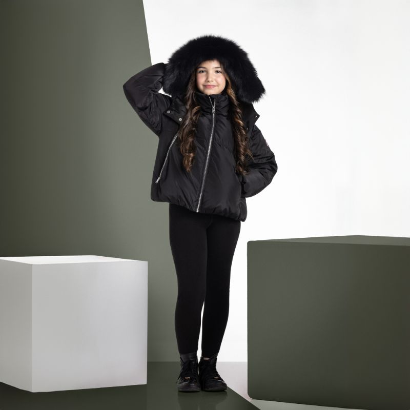 Puffer Coat - Black