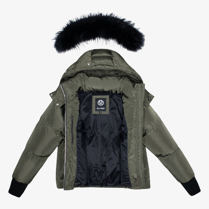 Puffer Coat - Olive