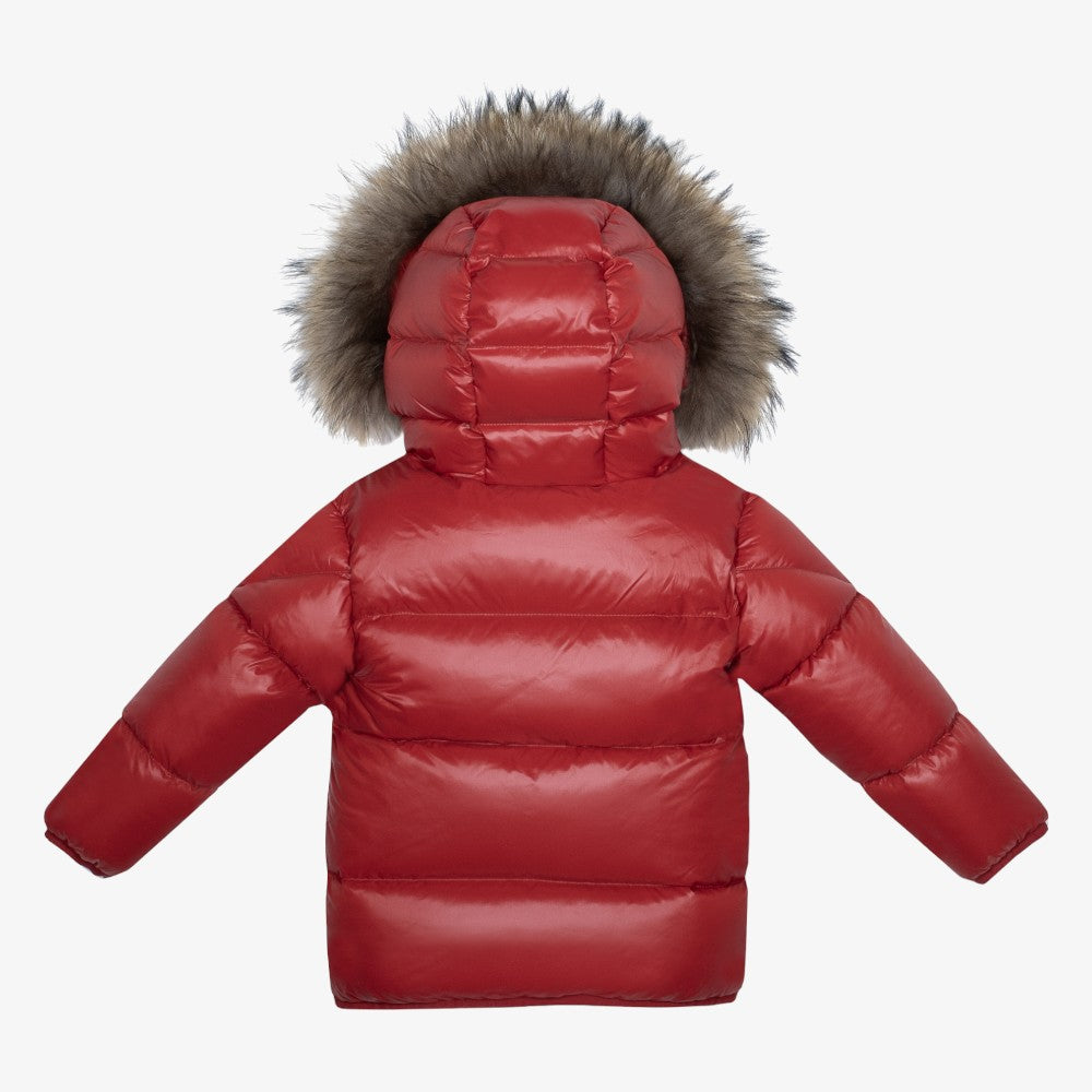 Fur Jacket - Red