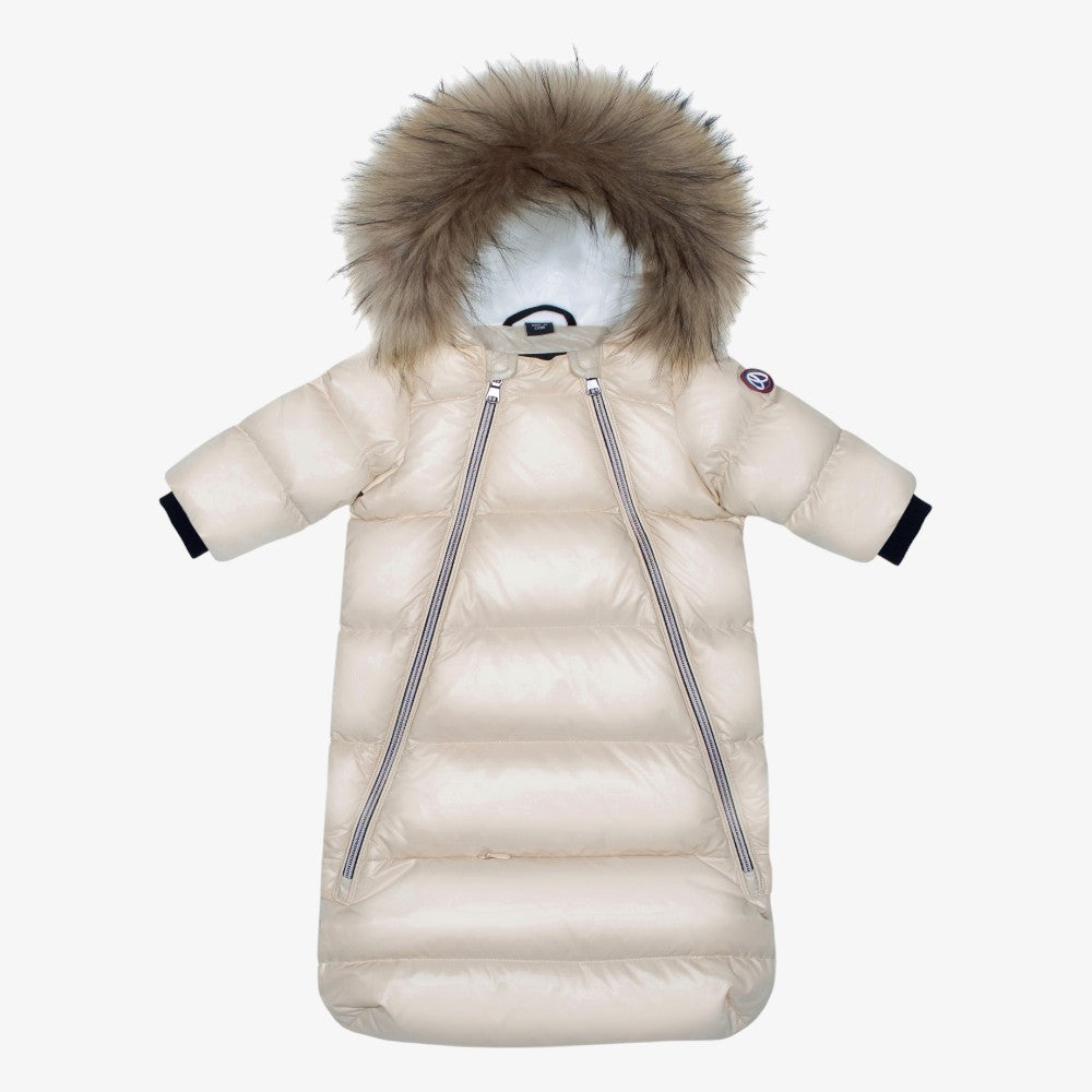 Fur Snowsuits - Beige