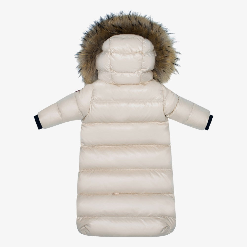 Fur Snowsuits - Beige