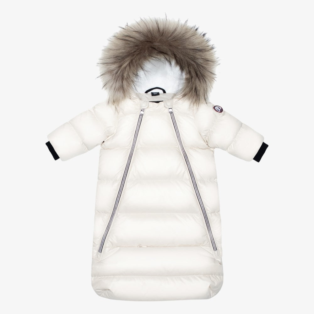 Fur Snowsuits - Off White