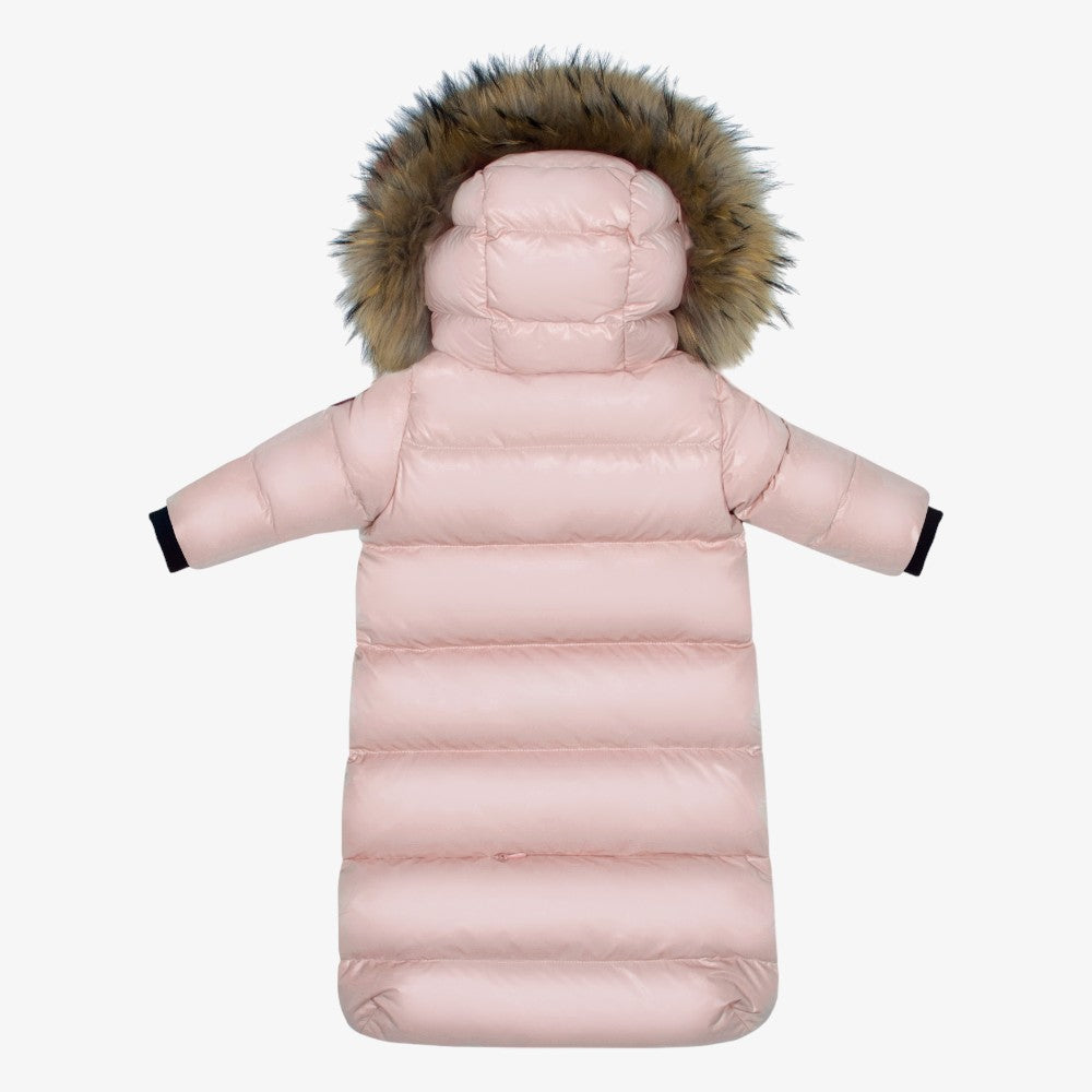 Fur Snowsuits - Pink