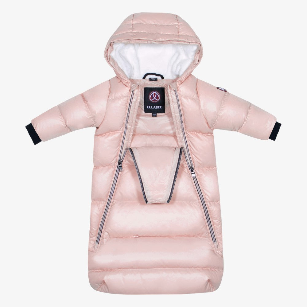 Fur Snowsuits - Pink