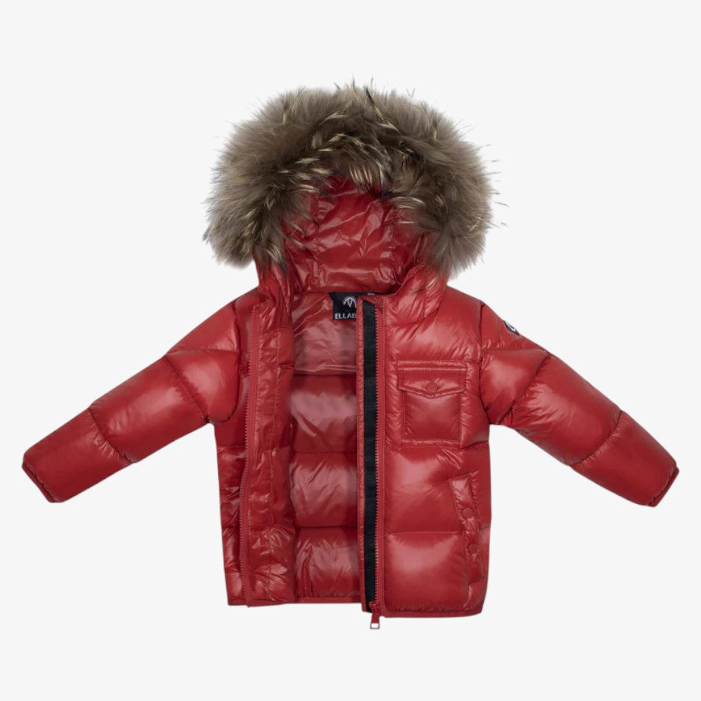Fur Coat - Red