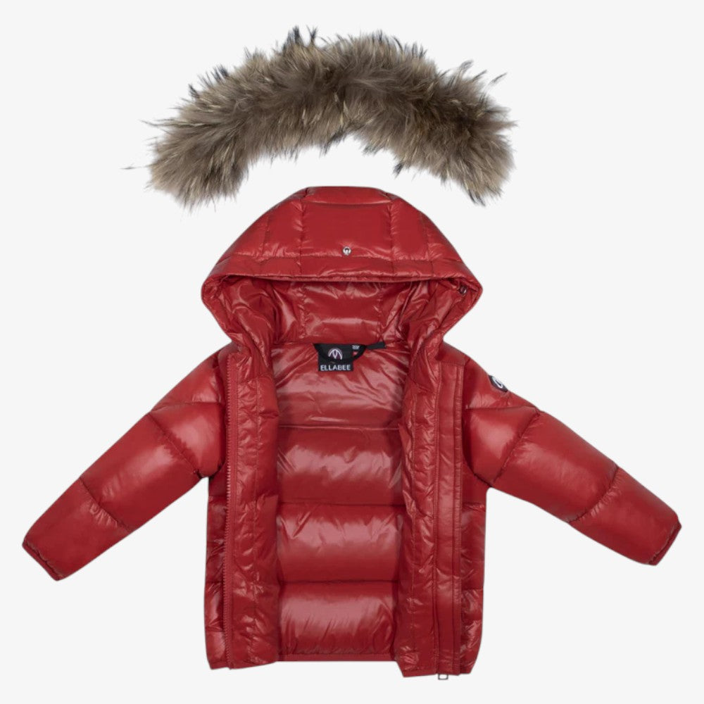Fur Coat - Red