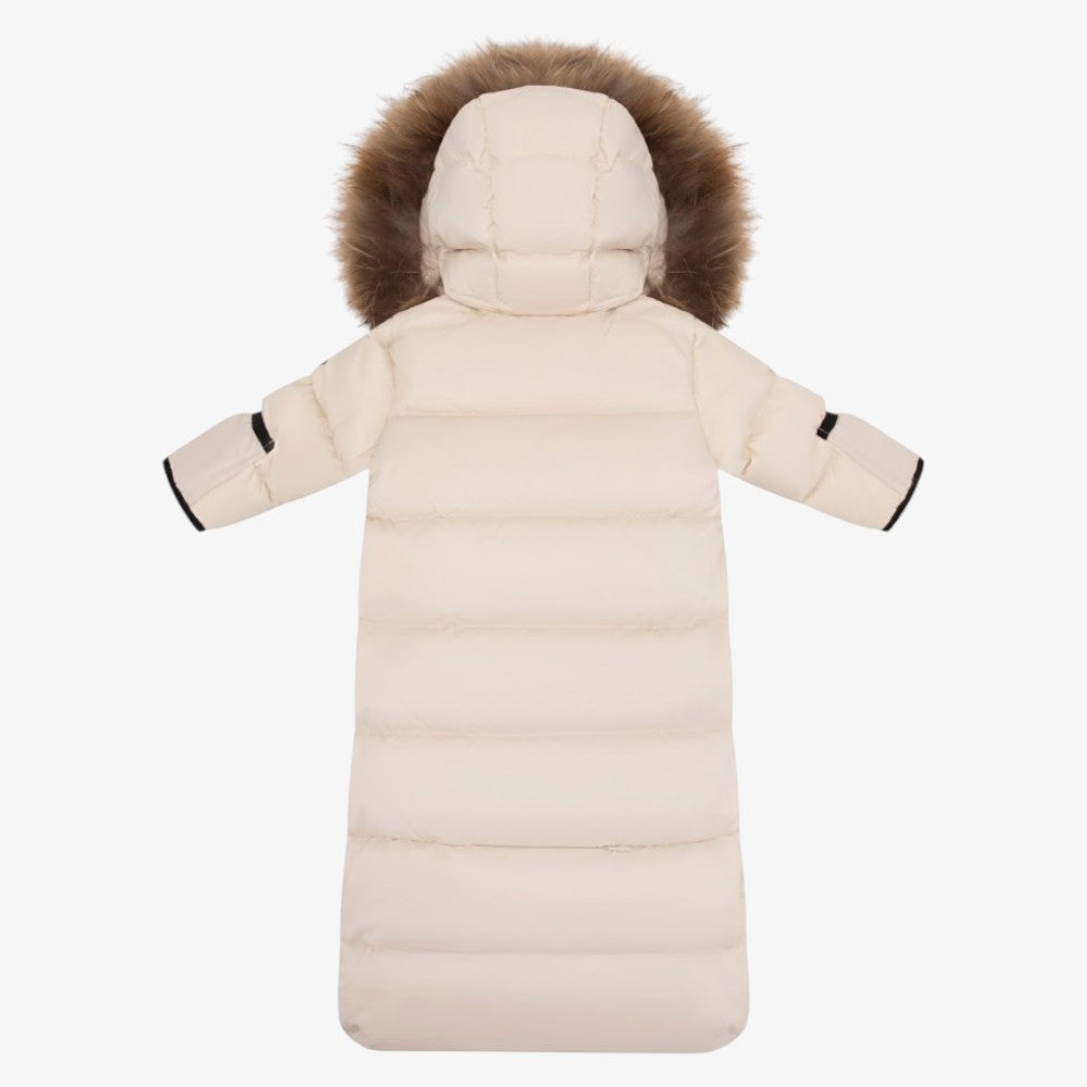 Fur Snowsuit - Beige