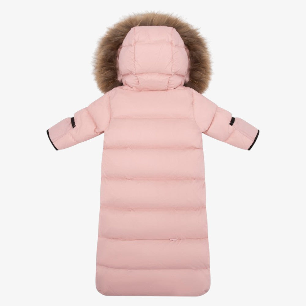 Fur Snowsuit - Pink