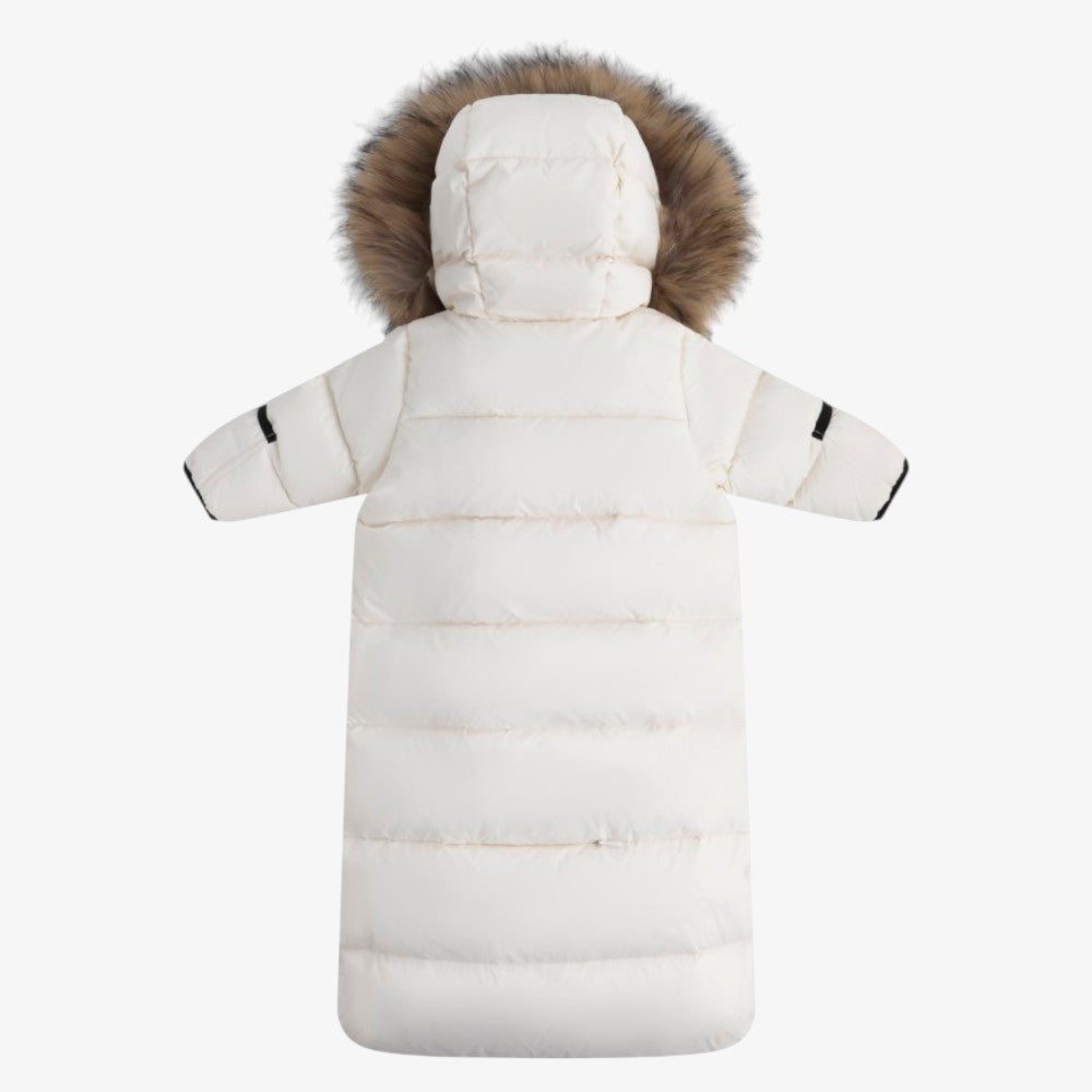 Fur Snowsuit - Offwhite