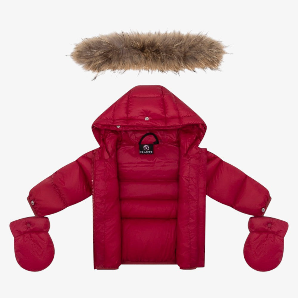 Fur Coat - Raspberry