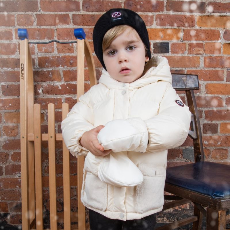 Fur Pocket Coat - Offwhite