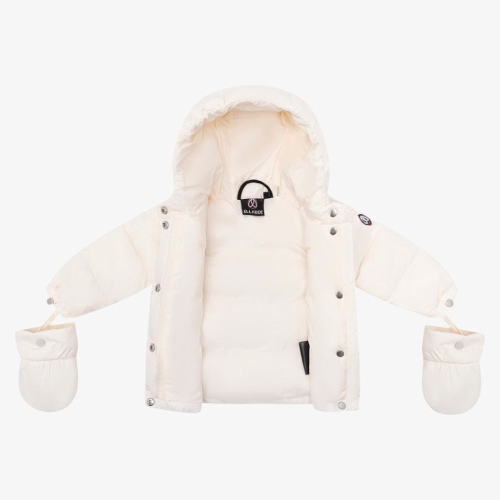 Fur Pocket Coat - Offwhite
