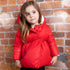 Flared Coat - Red