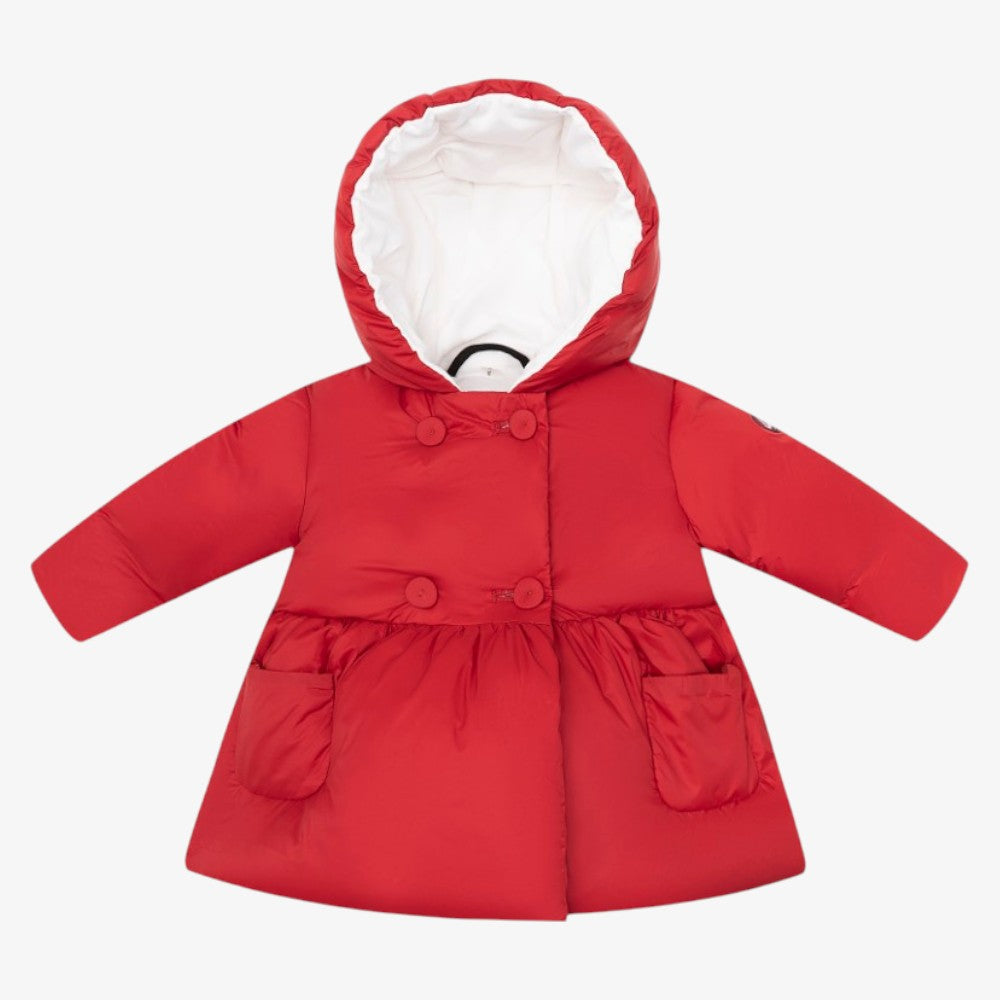 Flared Coat - Red
