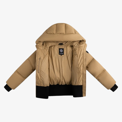 Waistband Bomber - Cappuccino