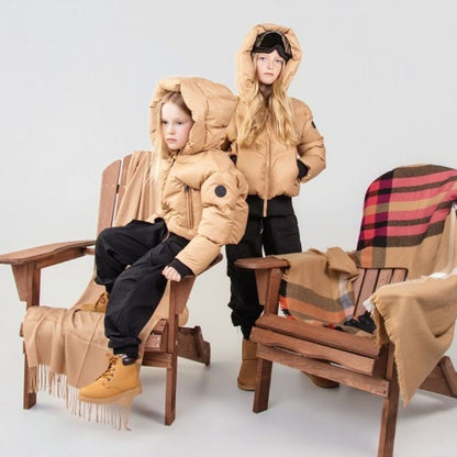 Waistband Bomber - Cappuccino