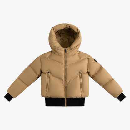Waistband Bomber - Cappuccino