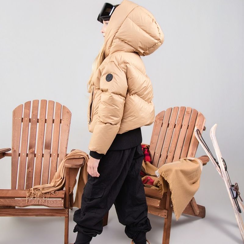 Waistband Bomber - Cappuccino