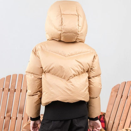 Waistband Bomber - Cappuccino