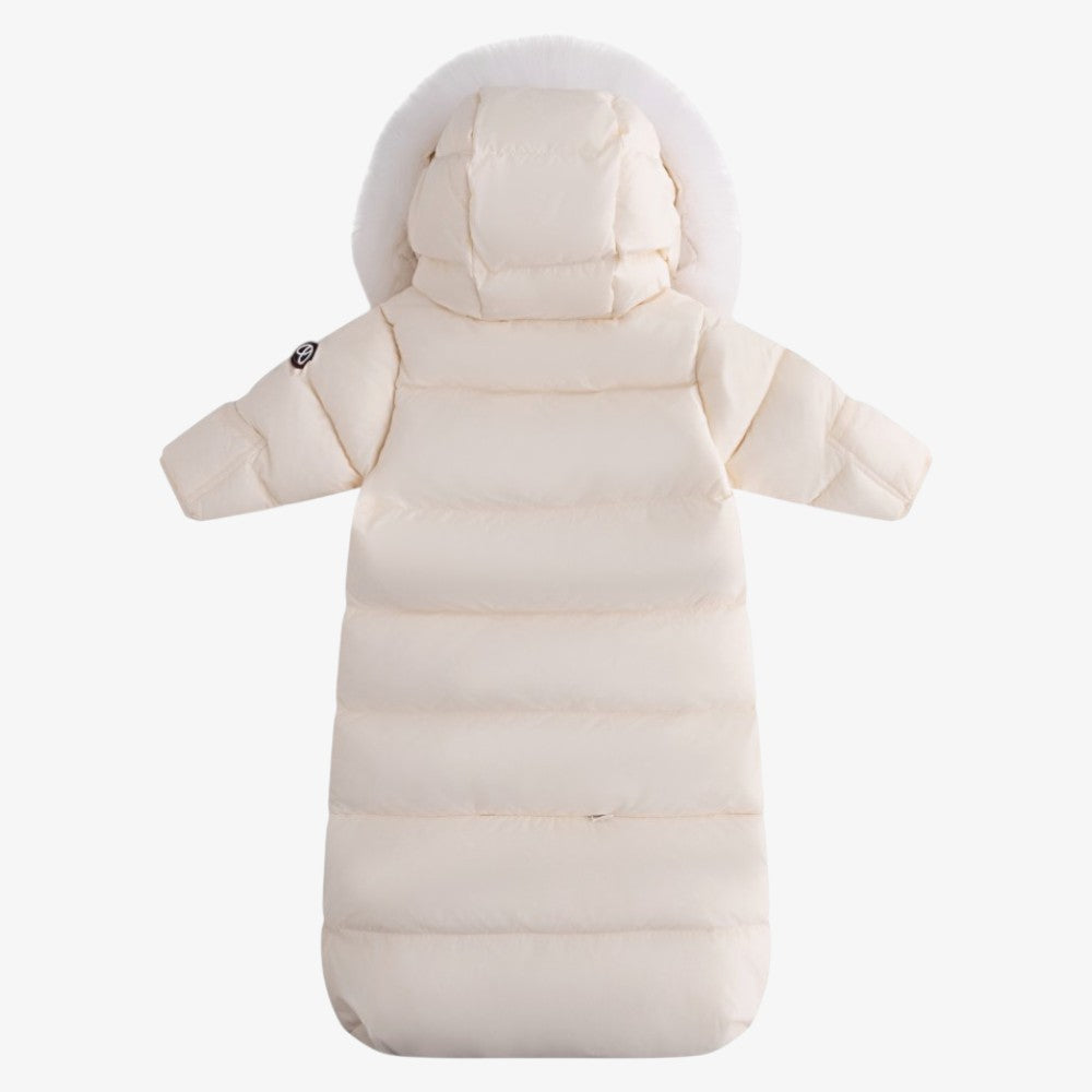 Fur Snowsuit - Off White