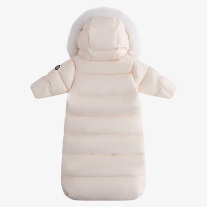 Fur Snowsuit - Off White