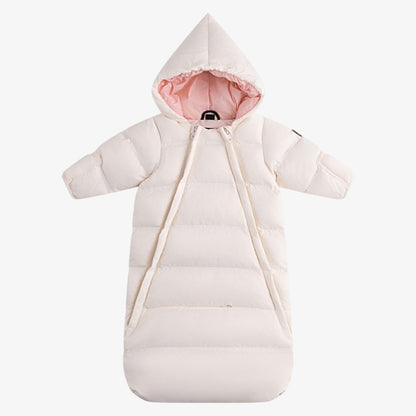 Snowsuit - OFF WHITE &amp; PINK