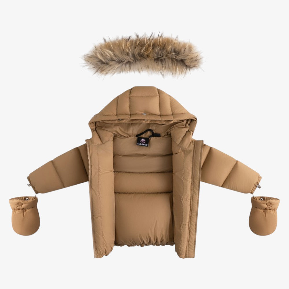 Fur Jacket - Cappuccino