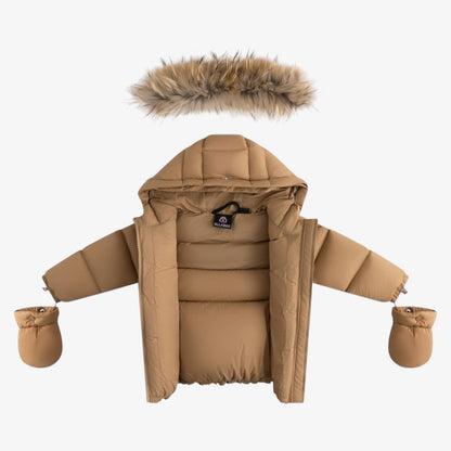 Fur Jacket - Cappuccino
