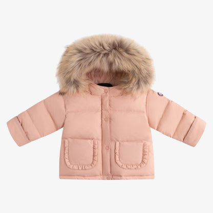 Trim Jacket Ruffle - Baby Pink