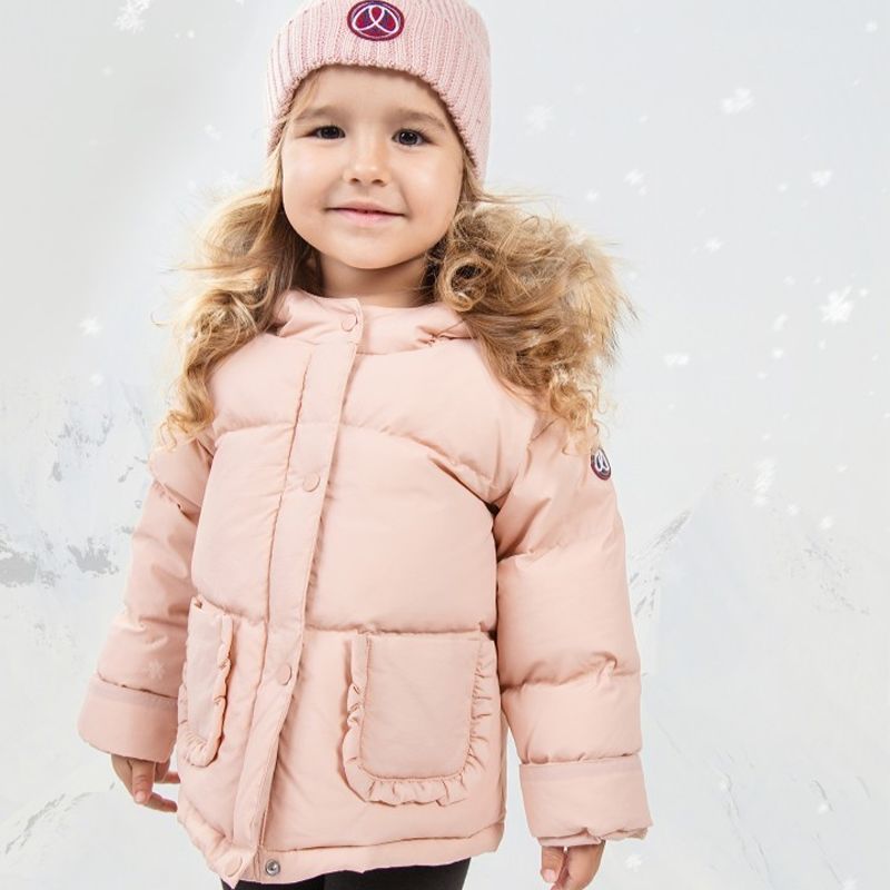 Trim Jacket Ruffle - Baby Pink