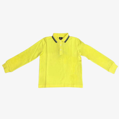 Stripe Collar Polo - Bumblebee