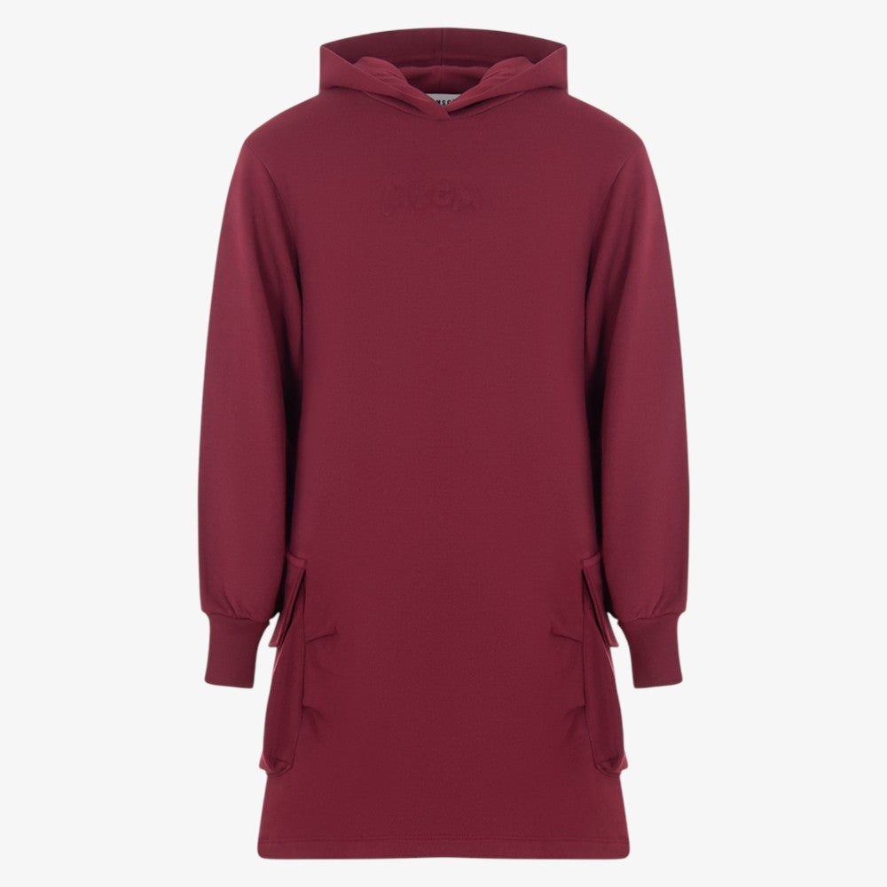 Fleece Dress - Merlot