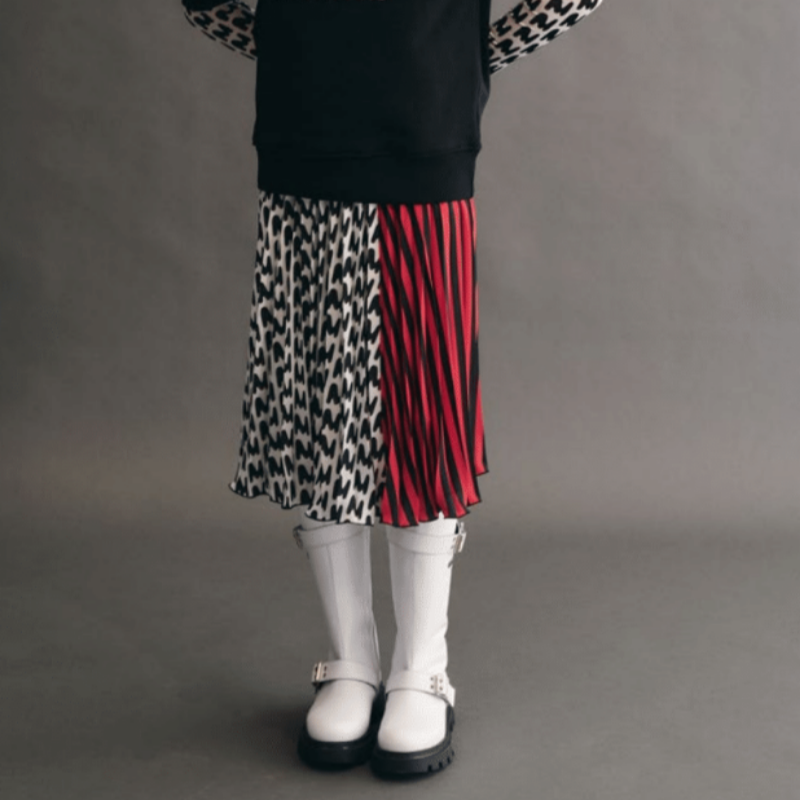 Crepe Skirt - Multi