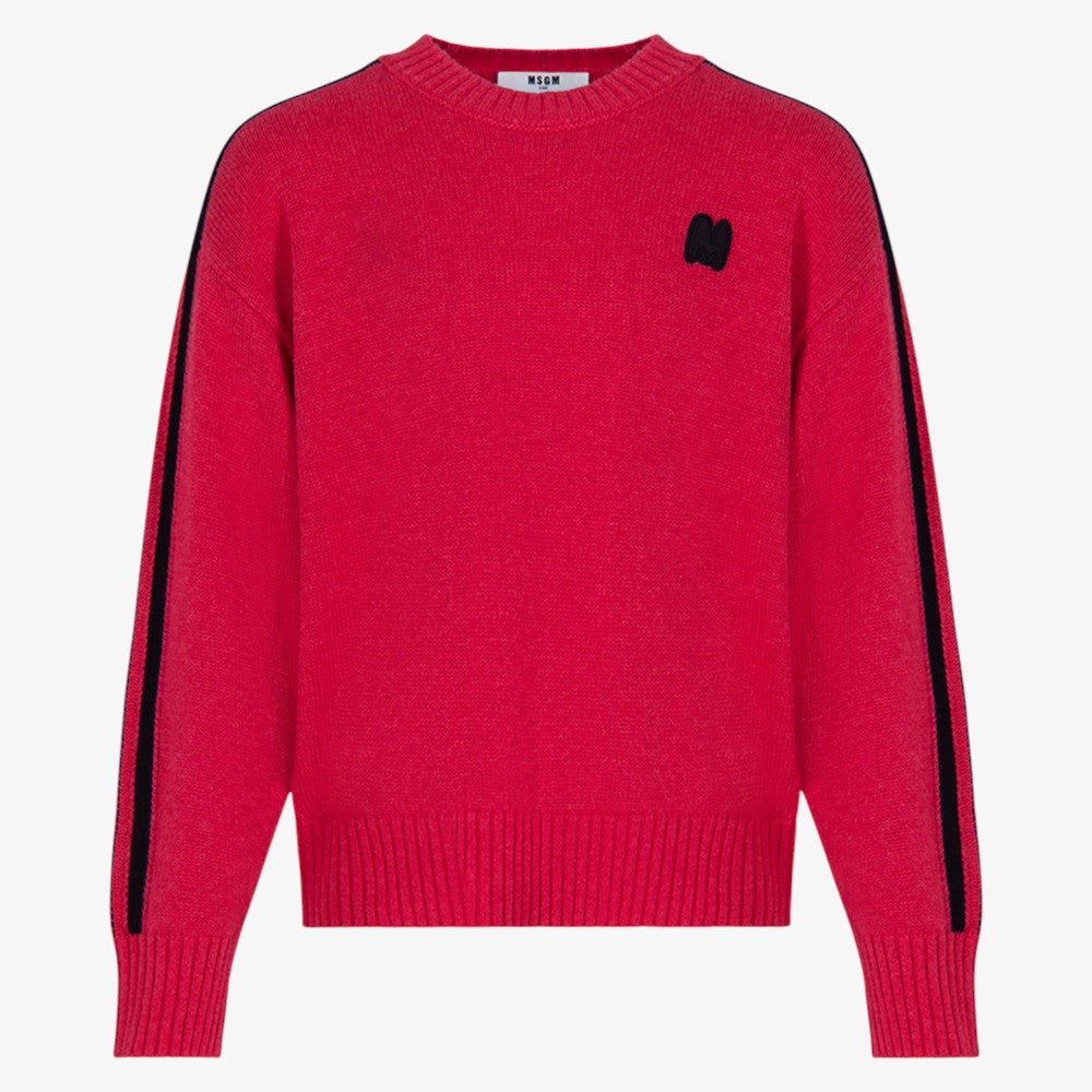 Crew Neck Sweater - Pink