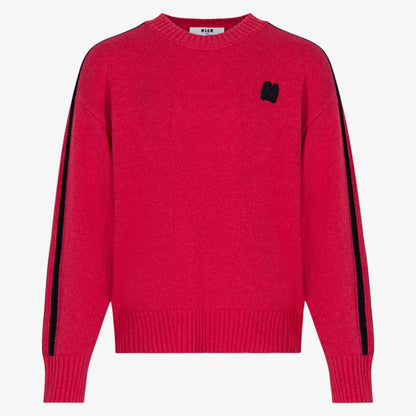 Crew Neck Sweater - Pink