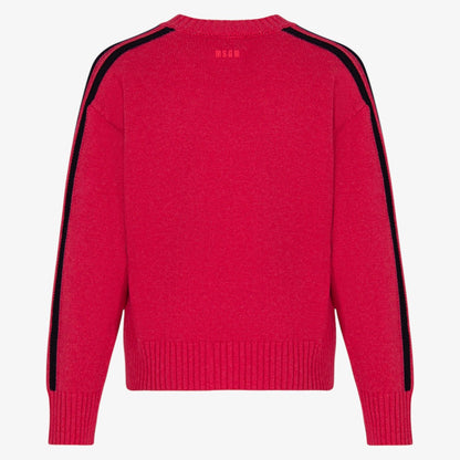 Crew Neck Sweater - Pink