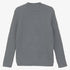 Diagonal Rib Sweater - Grey
