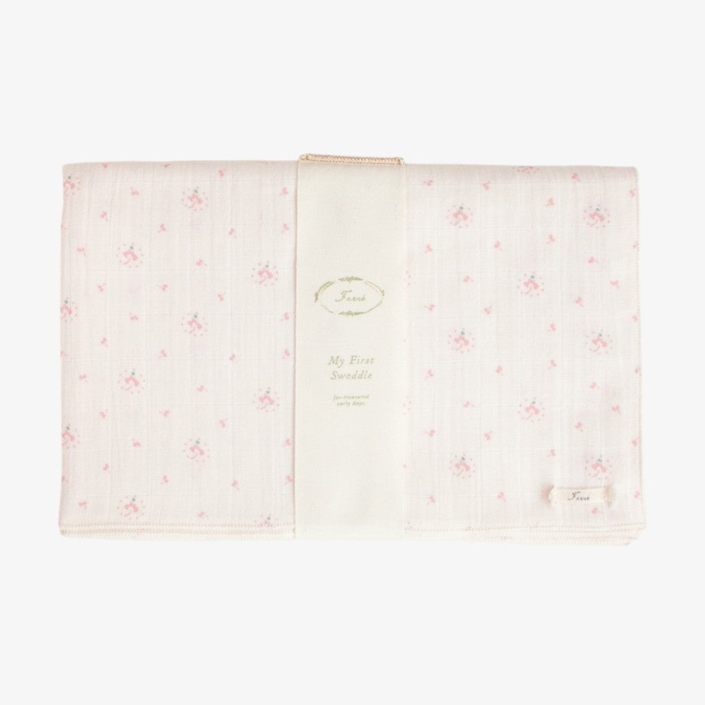 Calico Swaddle - Pink